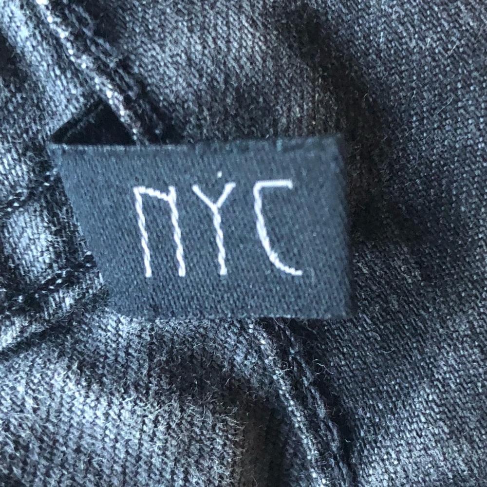 Bess X Barney’s Studded Black Skinny Ripped and Studded Jeans Ripped Back… - Picture 9 of 11